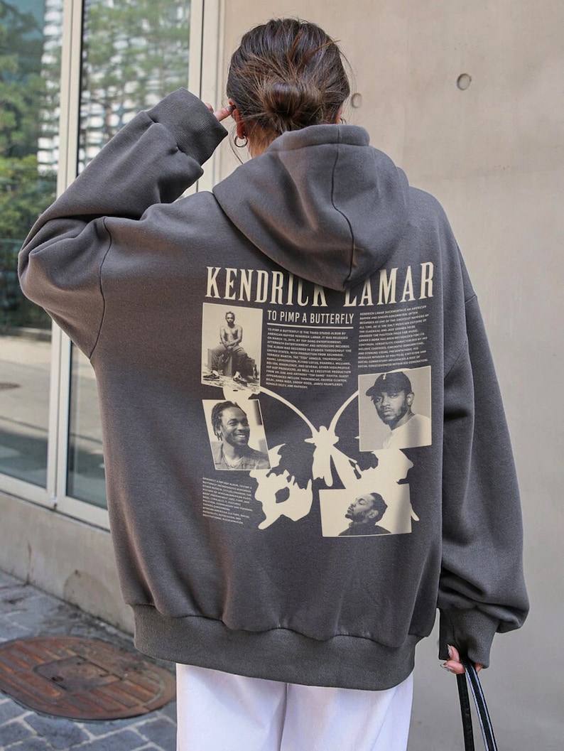 Kendrick Lamar Hoodie, Kendrick Lamar Tour SweaHoodie, Vintage Graphic Hoodie, Rap Hoodie, Gift For Men
