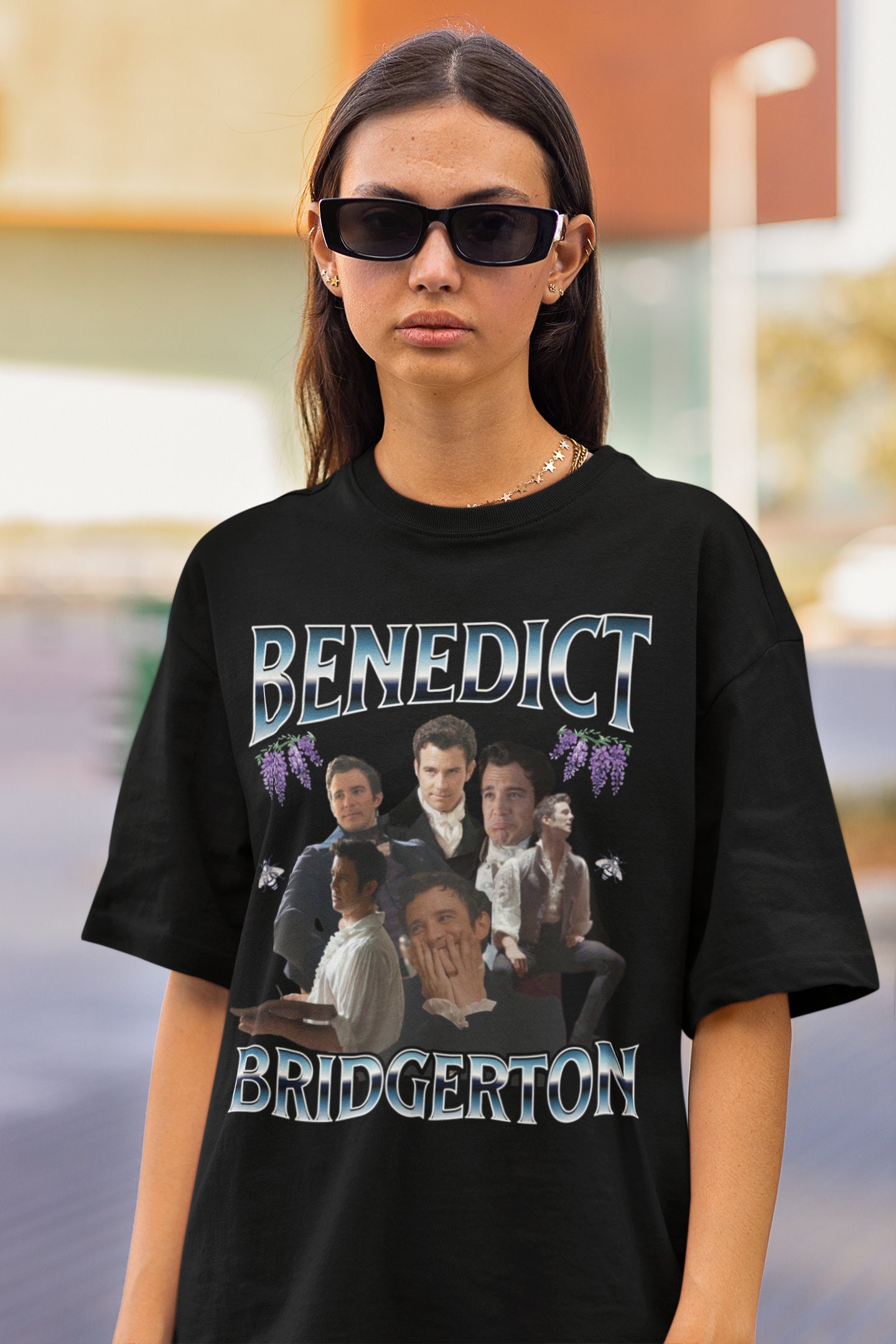 Limited Benedictt Bridgerton Shirt Vintage Movie Shirt, 90S Graphic Tee Bootleg Tee
