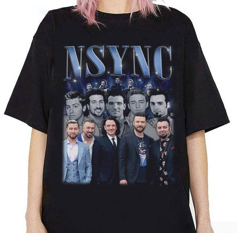 Nsync 90S Band Music Shirt, Vintage Boy Band Shirt, In My Nsync Reunion Era, Nsync Shirt, Team Nsync Forever