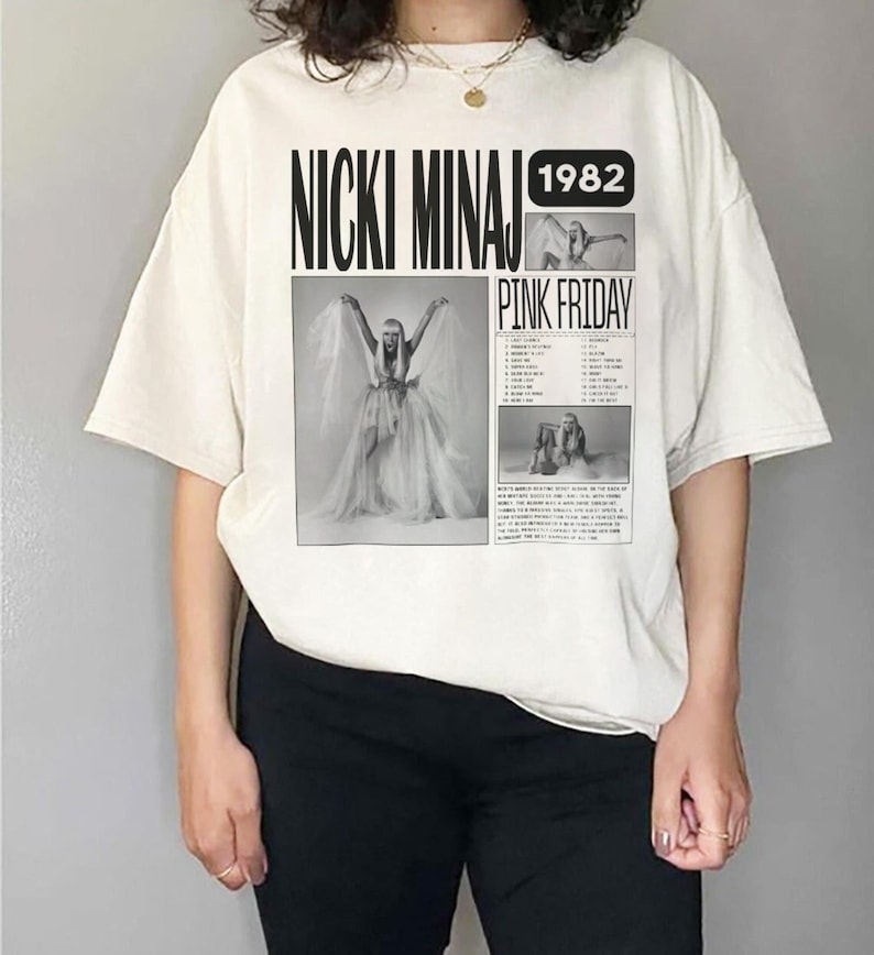 Nicki Minaj Vintage Shirt, Nicki Minaj Shirt, Nicki Minaj Fan, Nicki Minaj Gift