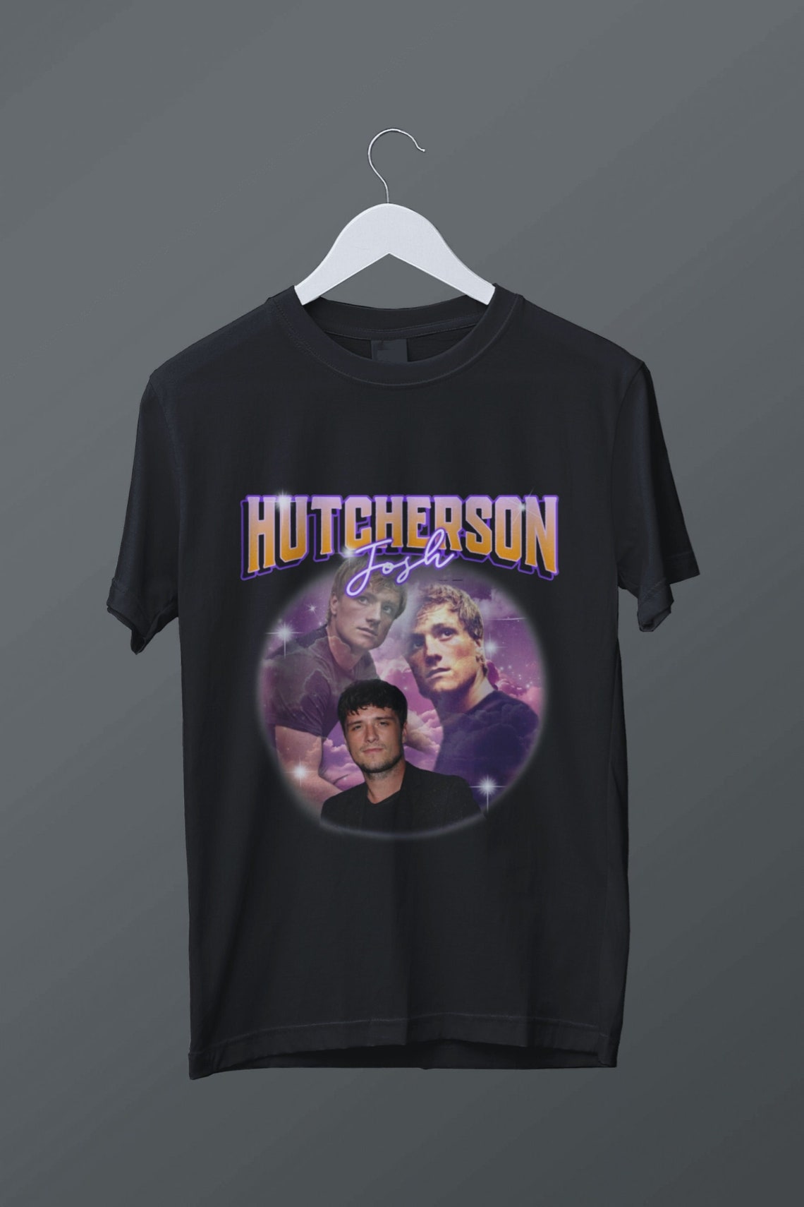 Josh Hutcherson Vintage Shirt, Sebastian Stan Bootleg 90S Costum Unisex Cotton TShirt