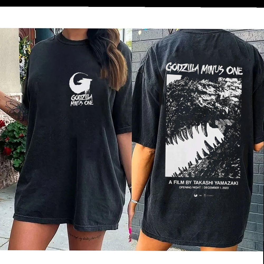 Godzilla Shirt, Vintage Godzilla Minus One Opening Night T-Shirt, Godzilla Movie Shirt
