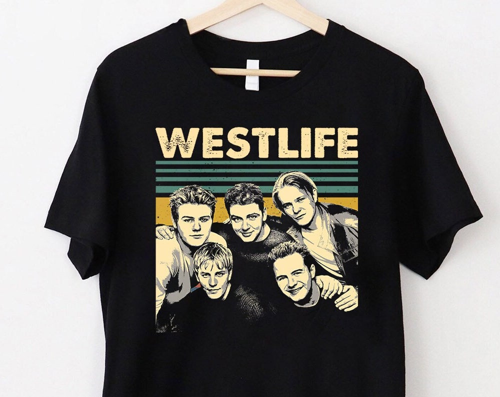Westlife Vintage SShirt, Westlife Music Band Shirt, Westlife ConcerShirt