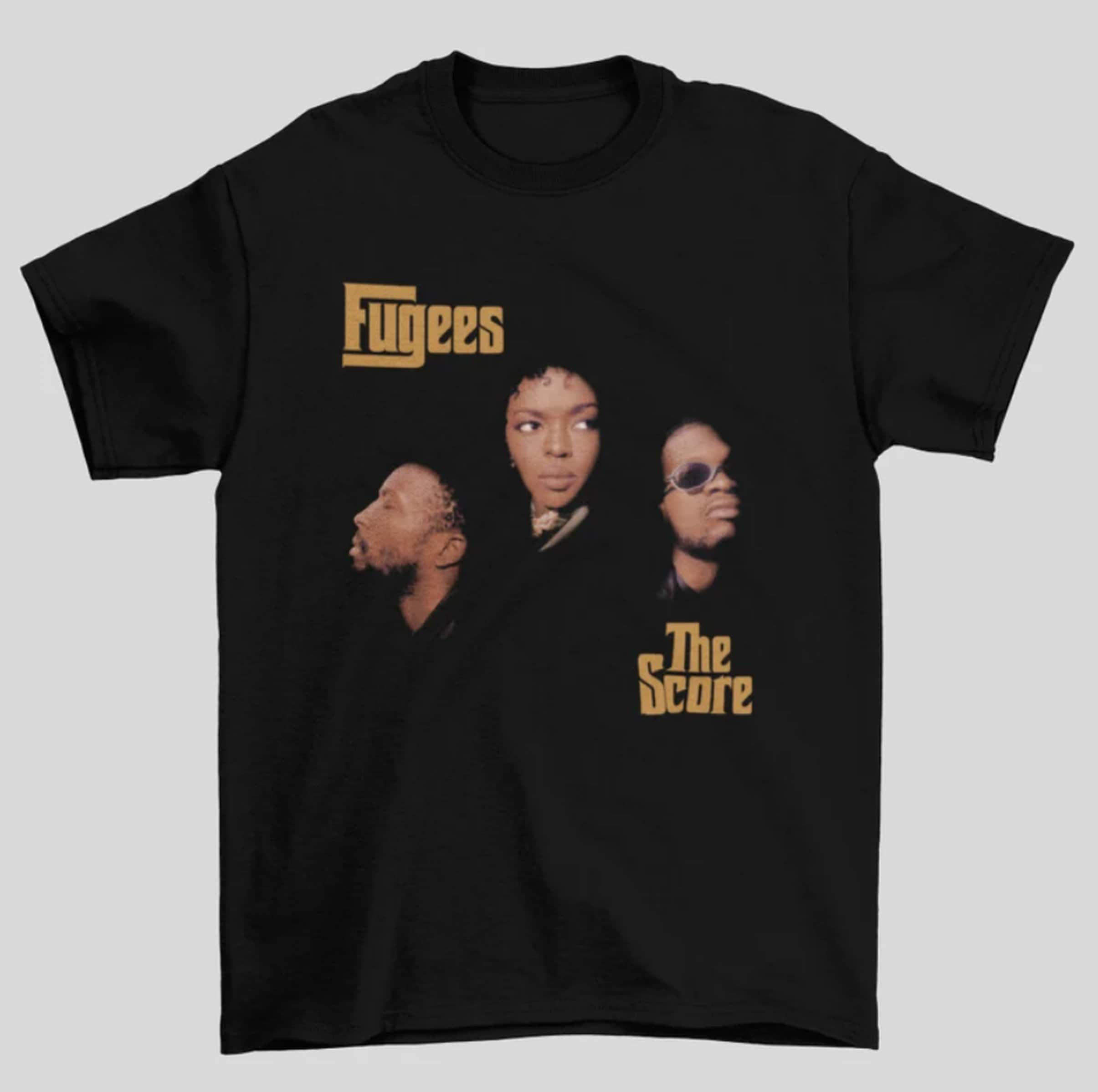 The Fugees Inspired Lauryn Hill Graphic Tee Vintage 90S Album Cover Style T-Shirt In Black