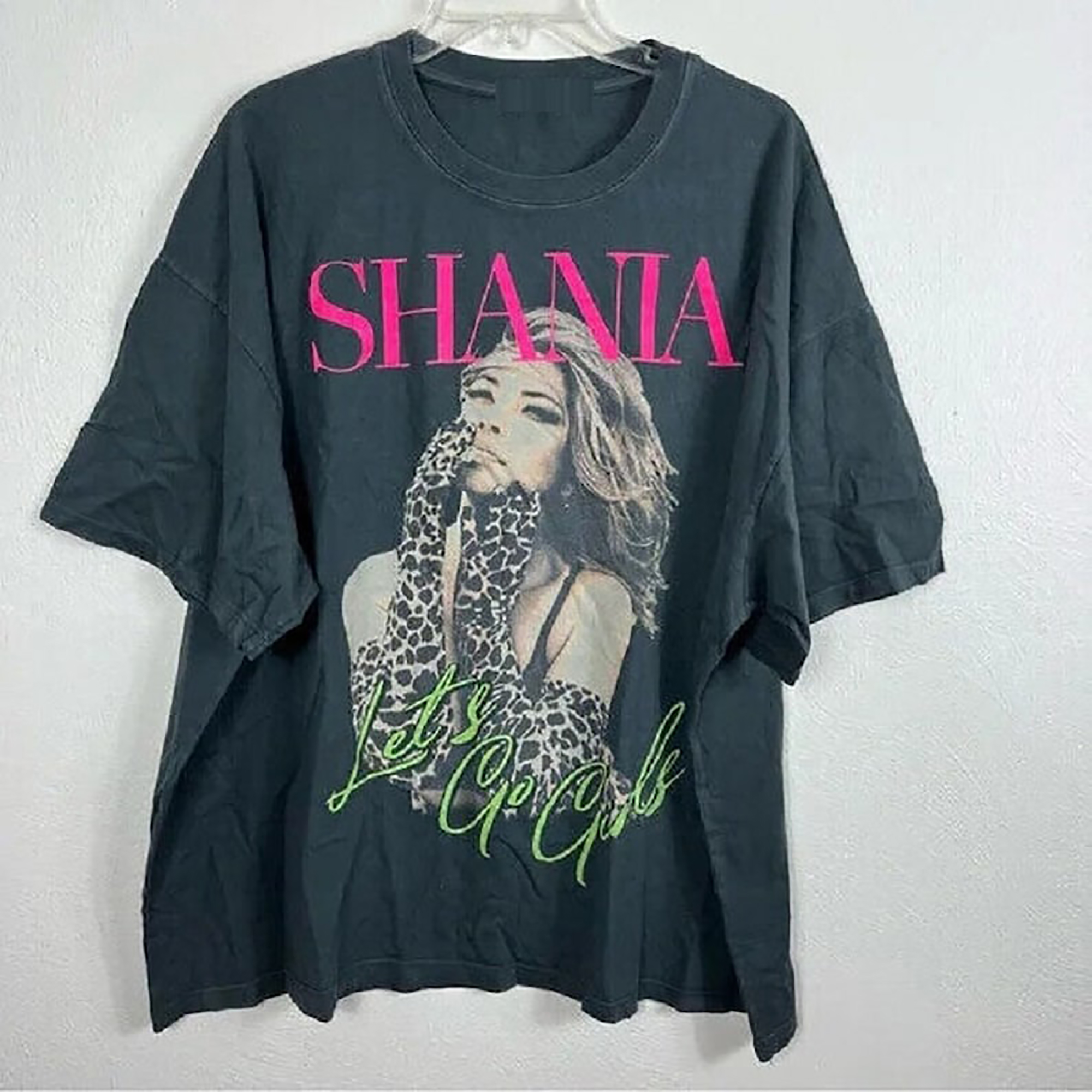 Shania Twain LetS Go Girls Black And White Shirt For Men And Women, Shania Twain ConcerShirt, Retro Shania Twain T-Shirt
