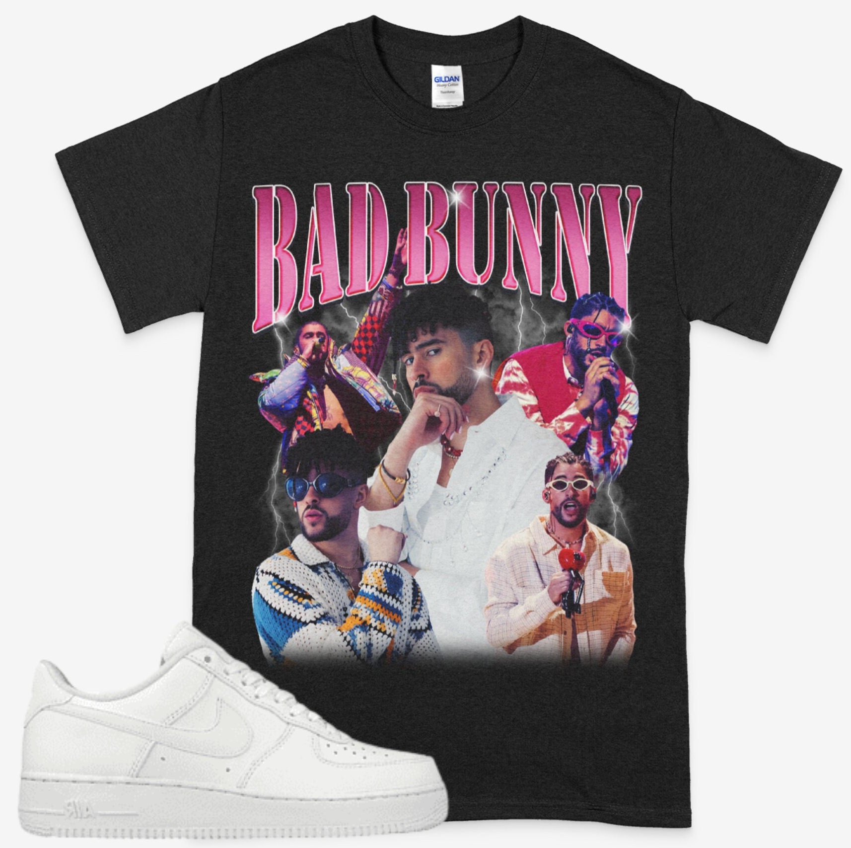 Bad Bunny Shirt, Bad Bunny Vintage, Bad Bunny Retro Shirt, Bad Bunny Bootleg Rap Shirt