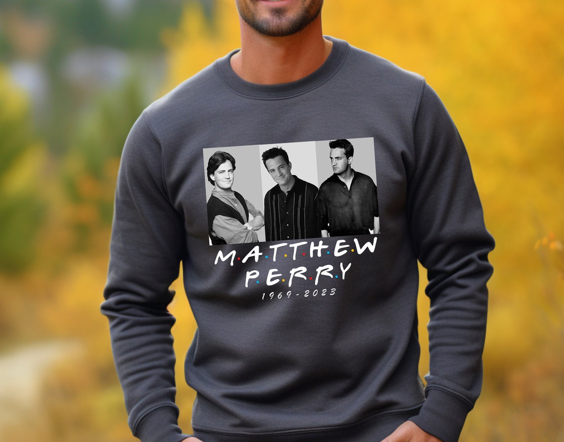 Matthew Perry Shirt, Retro Chandler Bing Shirt, Rip Matthew Perry Friends Shirt
