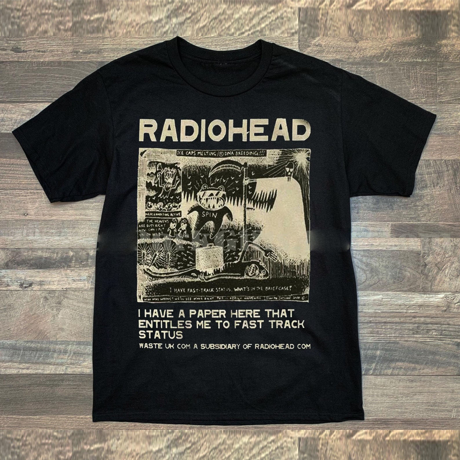 Vintage Radiohead Shirt, Radiohead Vintage Retro ConcerShirt, 90S Band TShirt, Radiohead Band Shirt