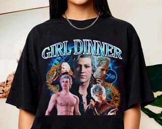 Vintage Astarion Girl Dinner Shirt, Astarion Bulders Shirt, Astarion High Elf SweatShirt