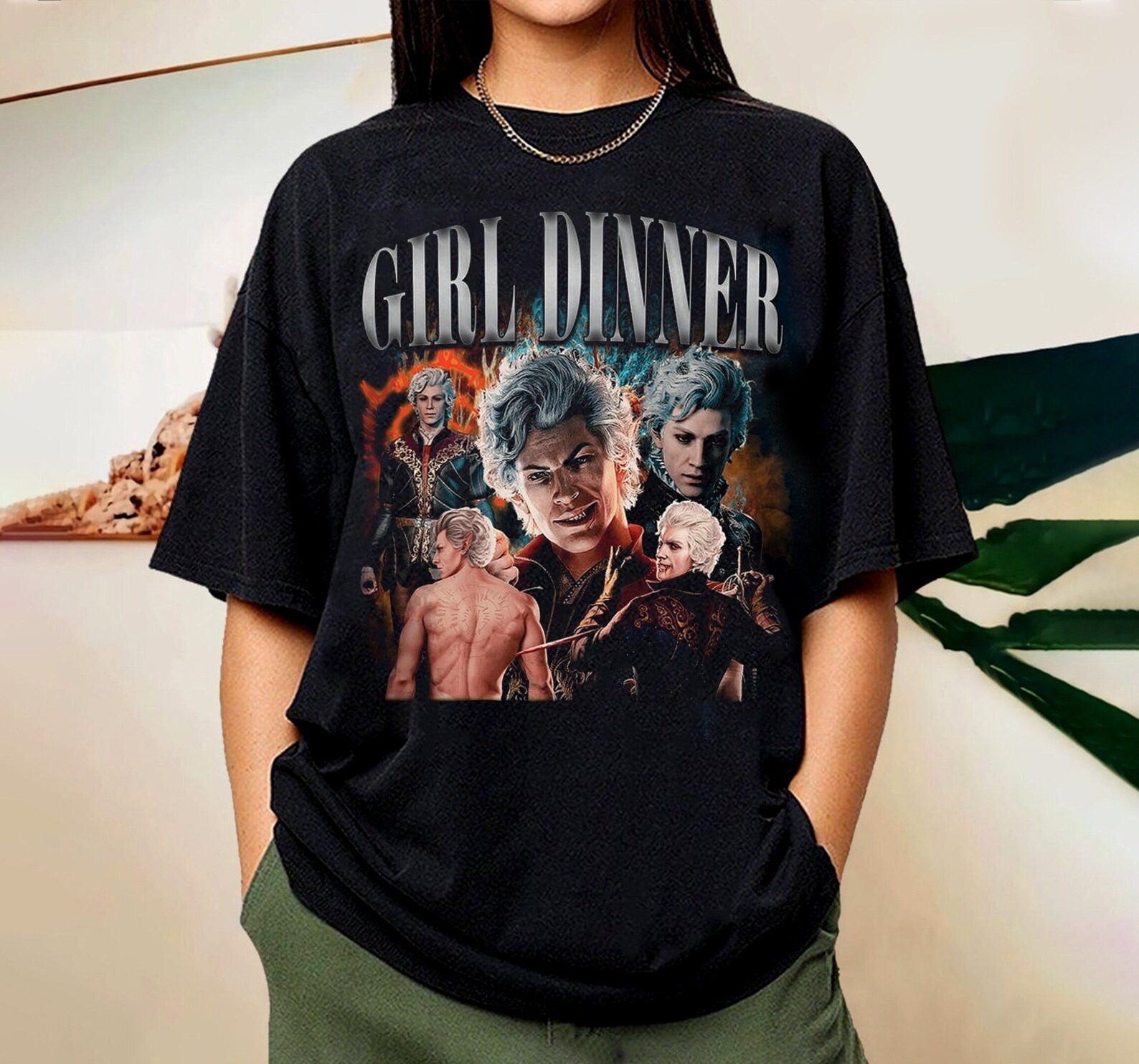 Vintage Astarion Girl Dinner Shirt, Astarion Bulders SweatShirt, Astarion High Elf Shirt