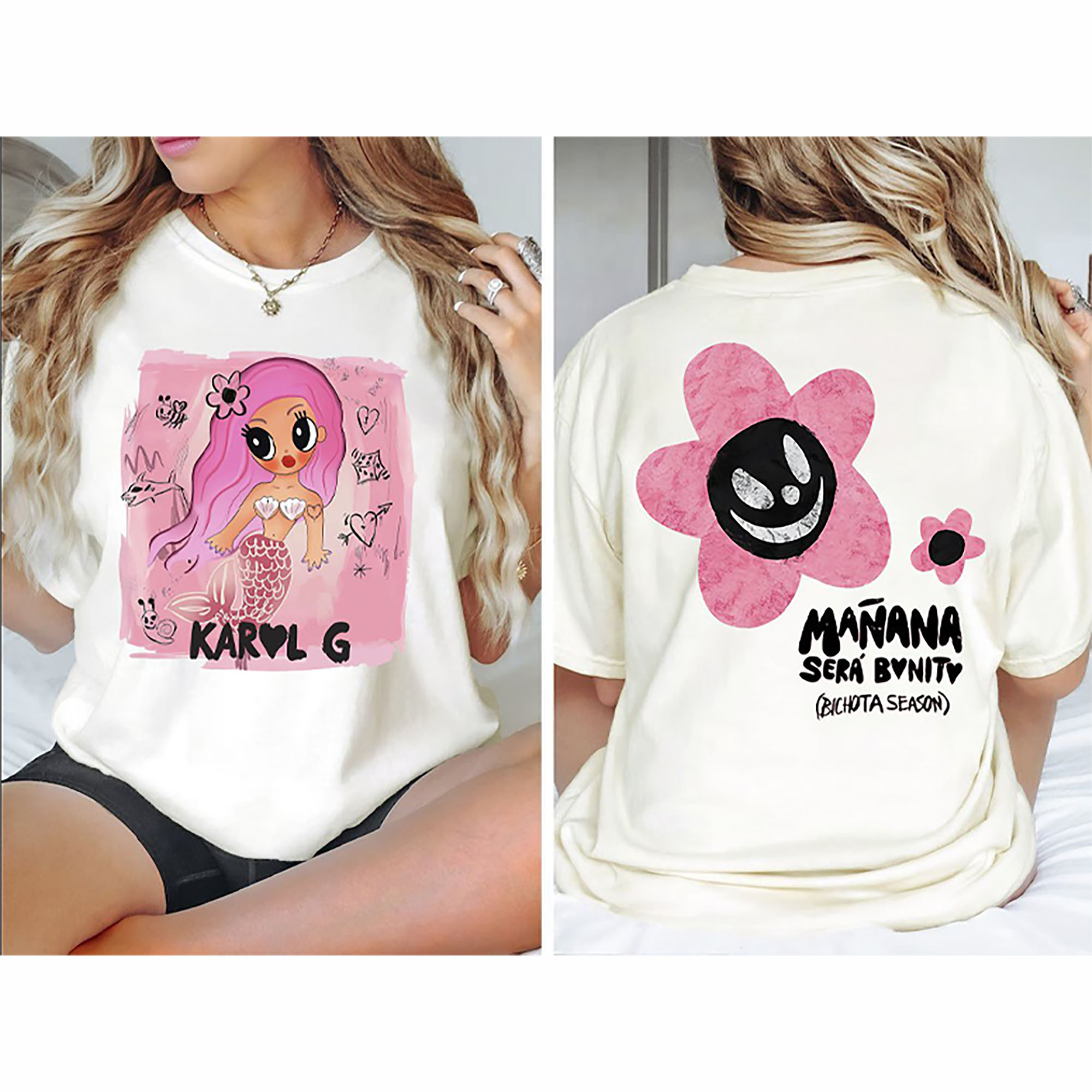 Karol G Miex Tenia Razon Shirt, Summer Tour Shirt, Vintage La Bichota Shirt Karol G, Manana Sera Bonito Shirts