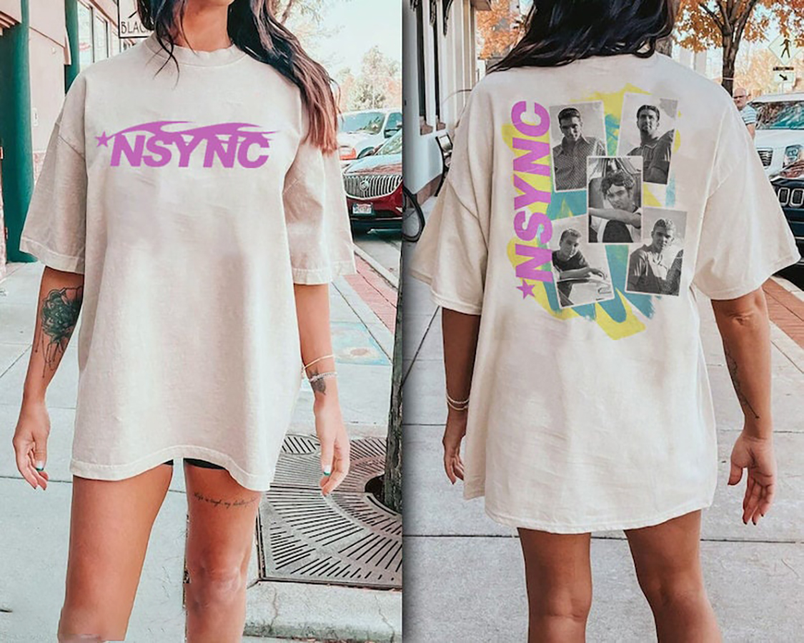 Vintage Nsync Boy Band 90S Shirt, In My Nsync Reunion Era, Nsync Comfort Color Shirt, Team Nsync, Nsync Forever