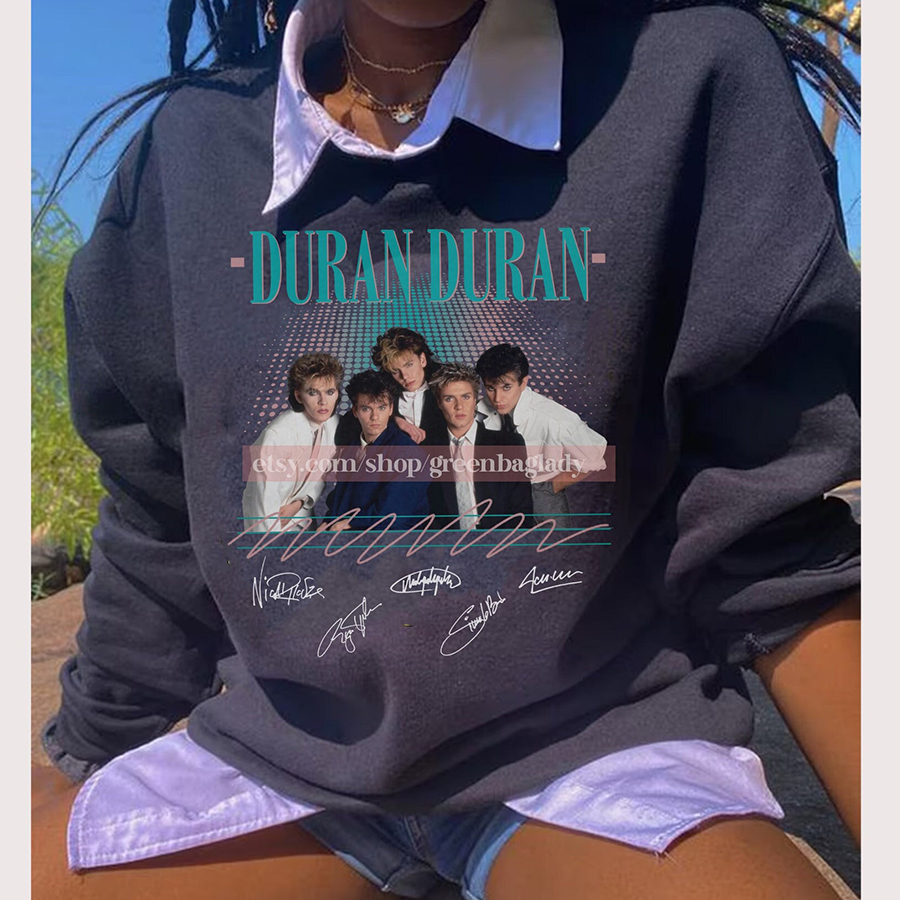 Vintage Duran Duran Retro Styled 80S T-Shirt, Duran Duran Tour Music Rock Band Shirt, Duran Duran Fan Gifts Unisex Tee