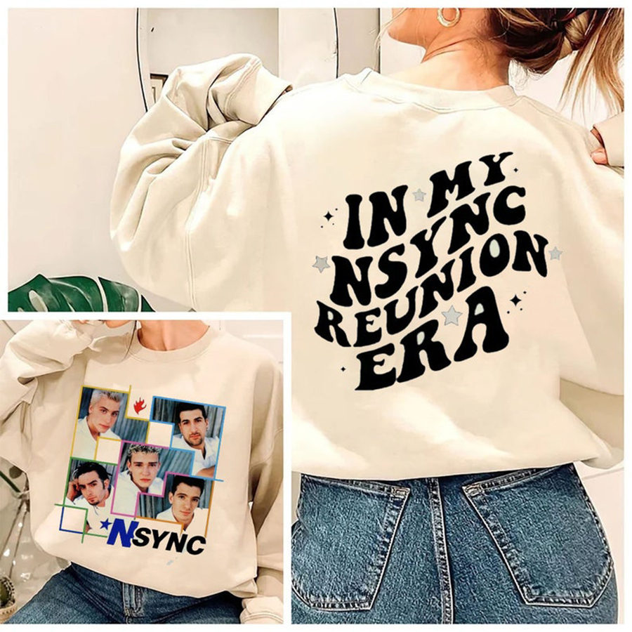 Vintage Nsync 1999 Tour Tee Sweatshirt, Nsync Comfort Color T-Shirt, Nsync Sweatshirt Vintage, Nsync Merch Sweatshirt