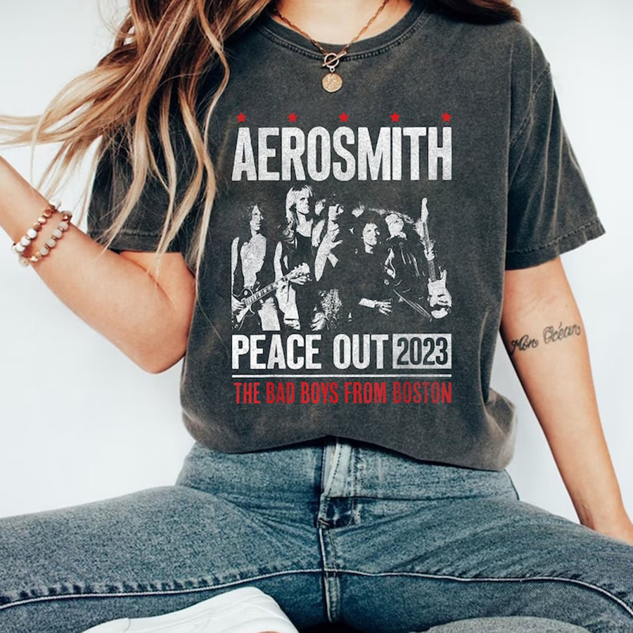 Aerosmith Farewell Tour Vintage Shirt, Aerosmith TShirt