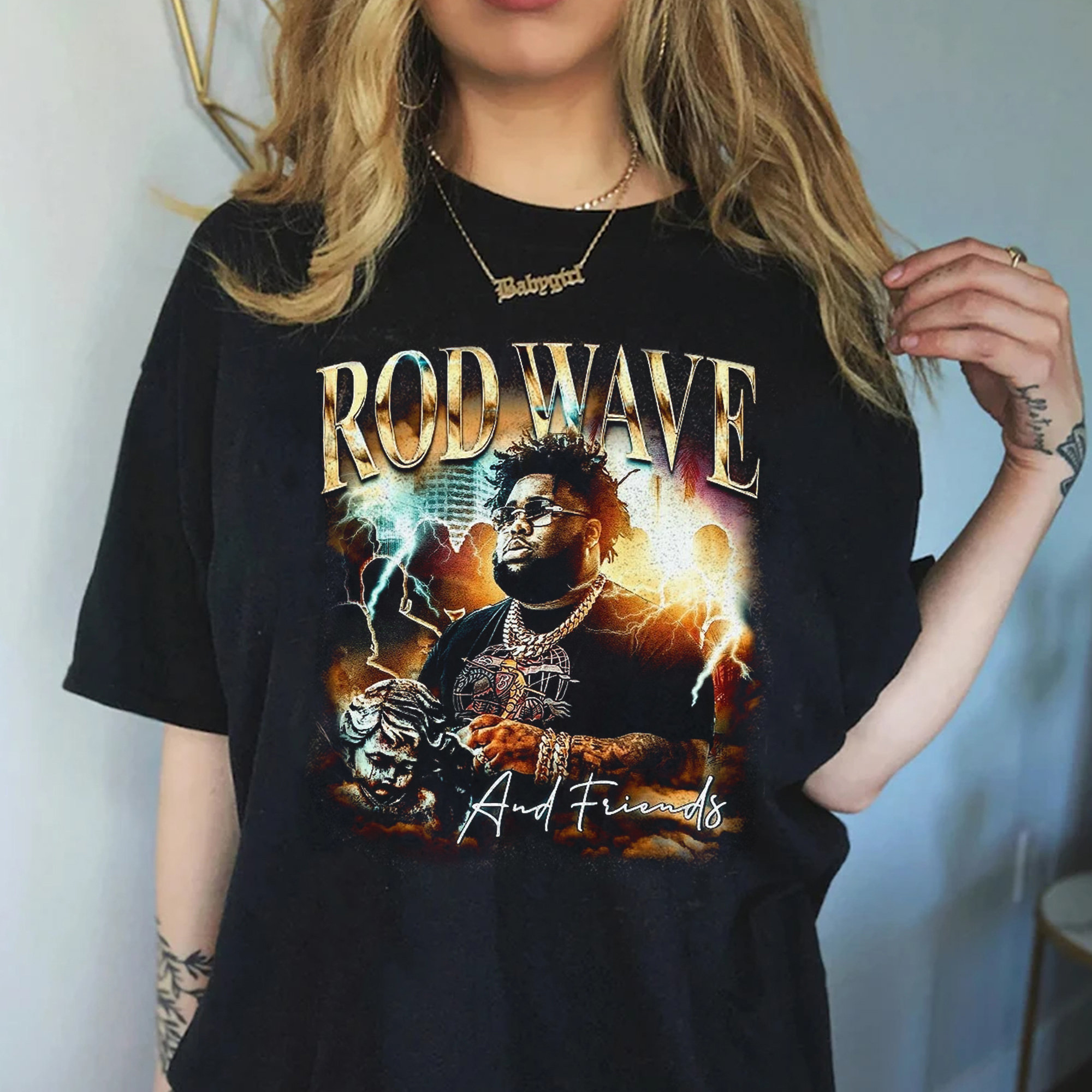 Retro Rod Wave Shirt, Rod Wave Nostalgia Tour SweatShirt, Beautiful Mind Tour, Music Concert Tee, Rod Wave Merch