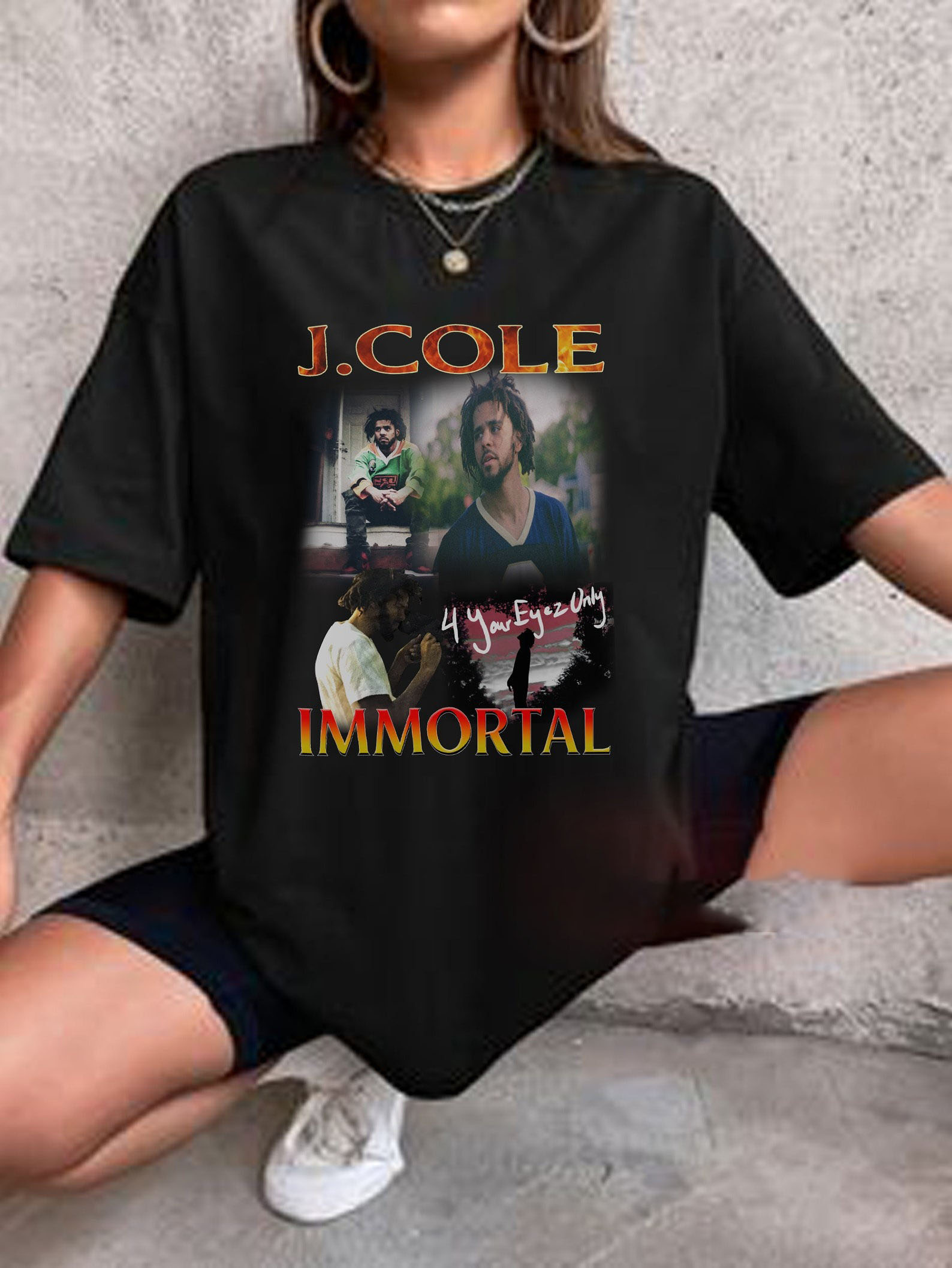 J Cole 90S Vintage Shirt, Vintage J Cole Crooked Smile Shirt, Rapper Shirt, Jcole Graphic Shirt