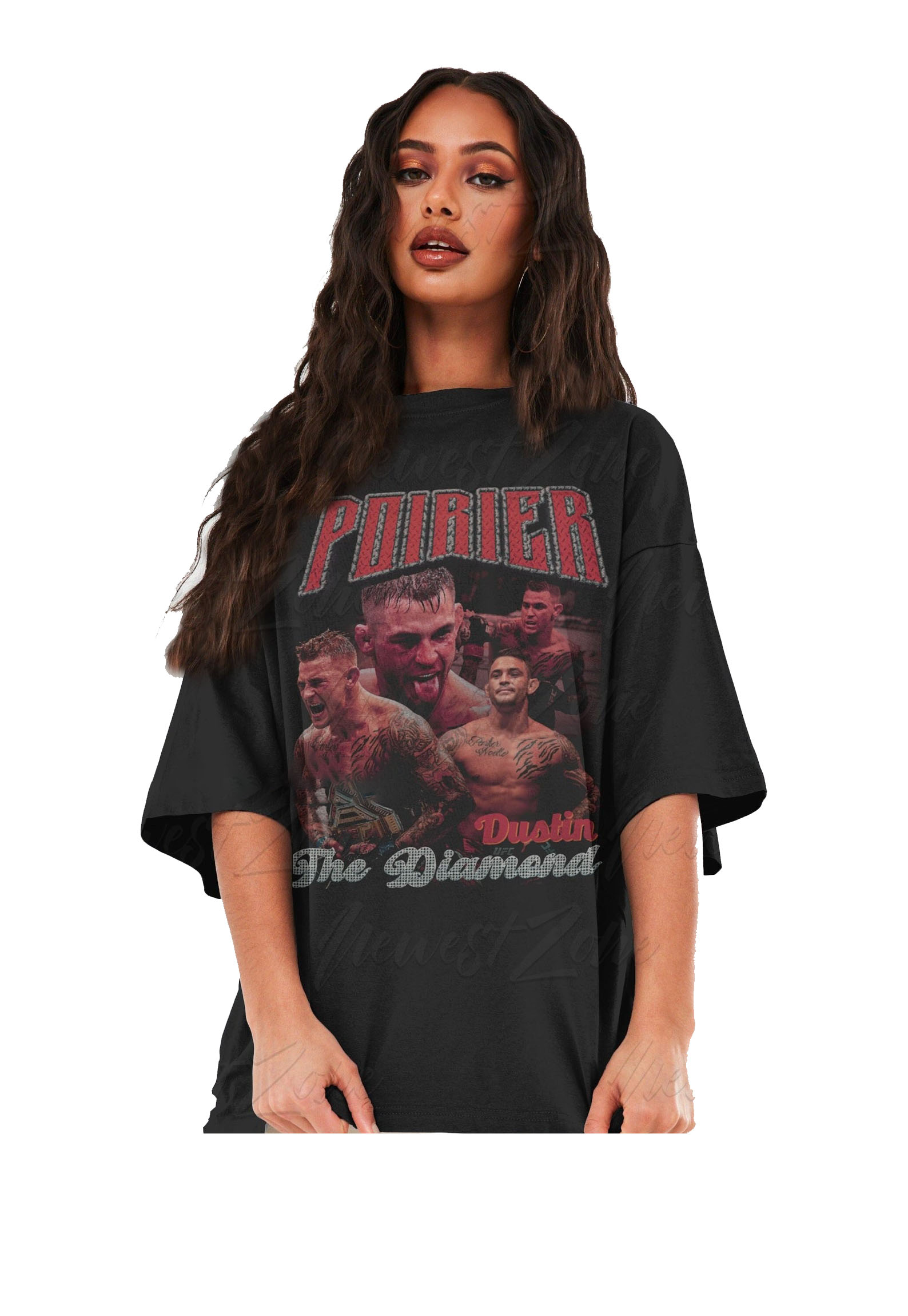 Dustin Poirier Shirt, Dustin Poirier SweatShirt, American Professional Fighter The Diamond 90S Retro