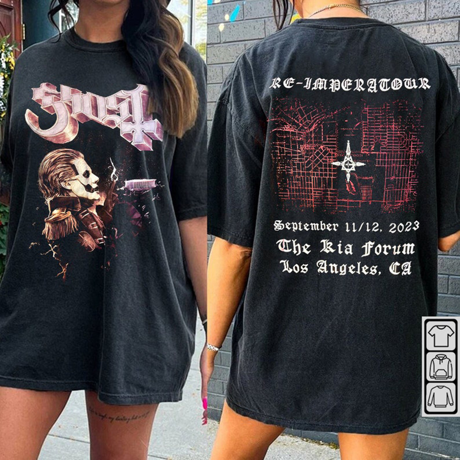 Ghost Band Tour Vintage Retro Shirt, Ghost Band Tour Shirt, Ghost Band Shirt, Ghost Band Tee