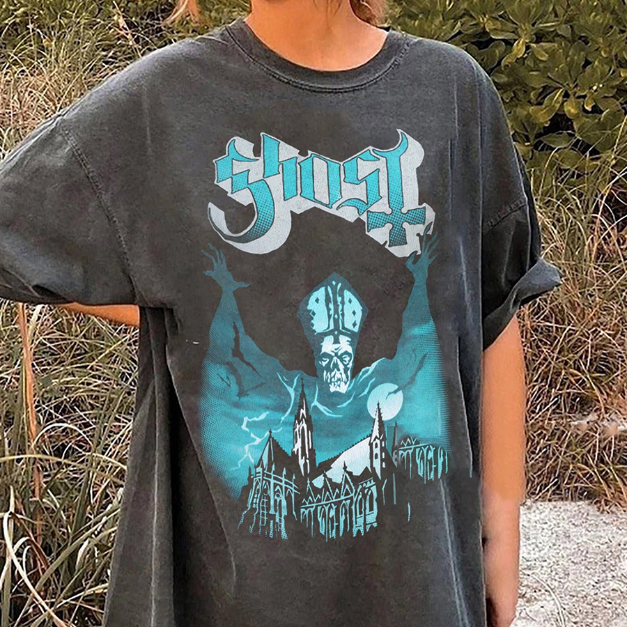 Ghost Opus Eponymous T-Shirt, Ghost North American Tour Vintage Shirt, GhosShirt, Ghost Band Shirt