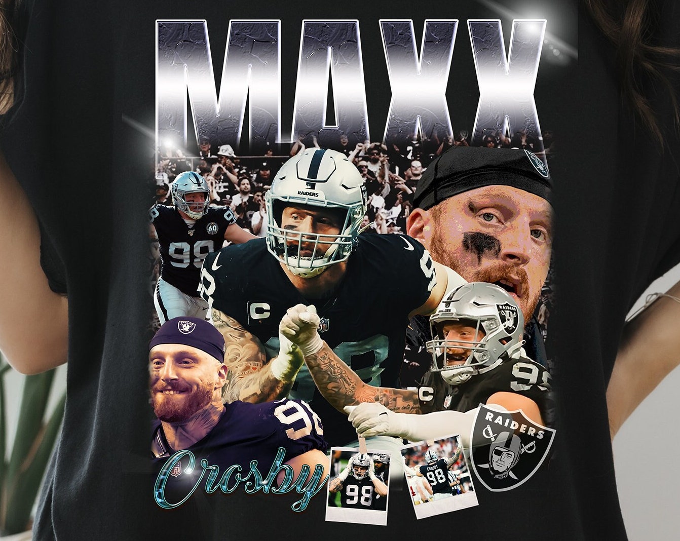 Maxx Crosby Fan Shirt, Retro Maxx Crosby Fan Shirt