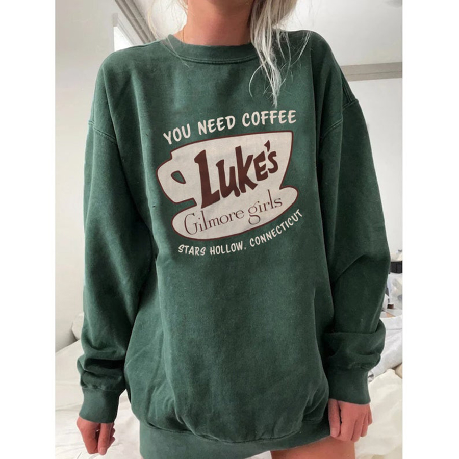 Gilmore Girls LukeS You Need Coffee Stars Hollow Shirt, Vintage Style Stars Hollow Shirt Gift, Retro Stars Hallow Shirt