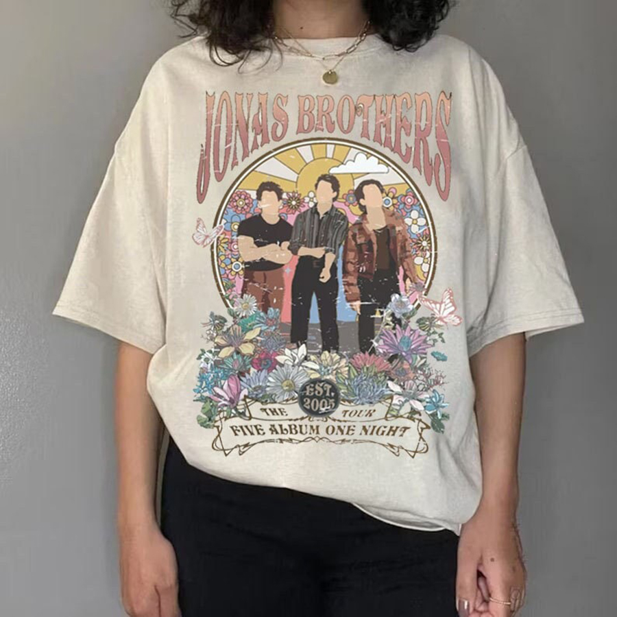 Onas Brothers Vintage Tee, Jonas Brothers Tour Shirt
