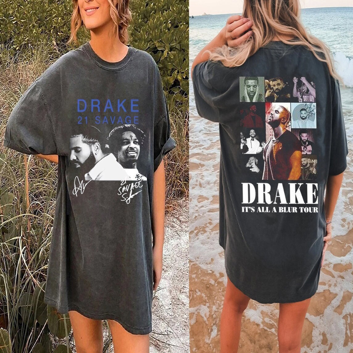 Drake 21 Savage Tour Vintage Shirt, Drake Tour Merch, Drake 21 Savage Tour Merch, 21 Savage Merch