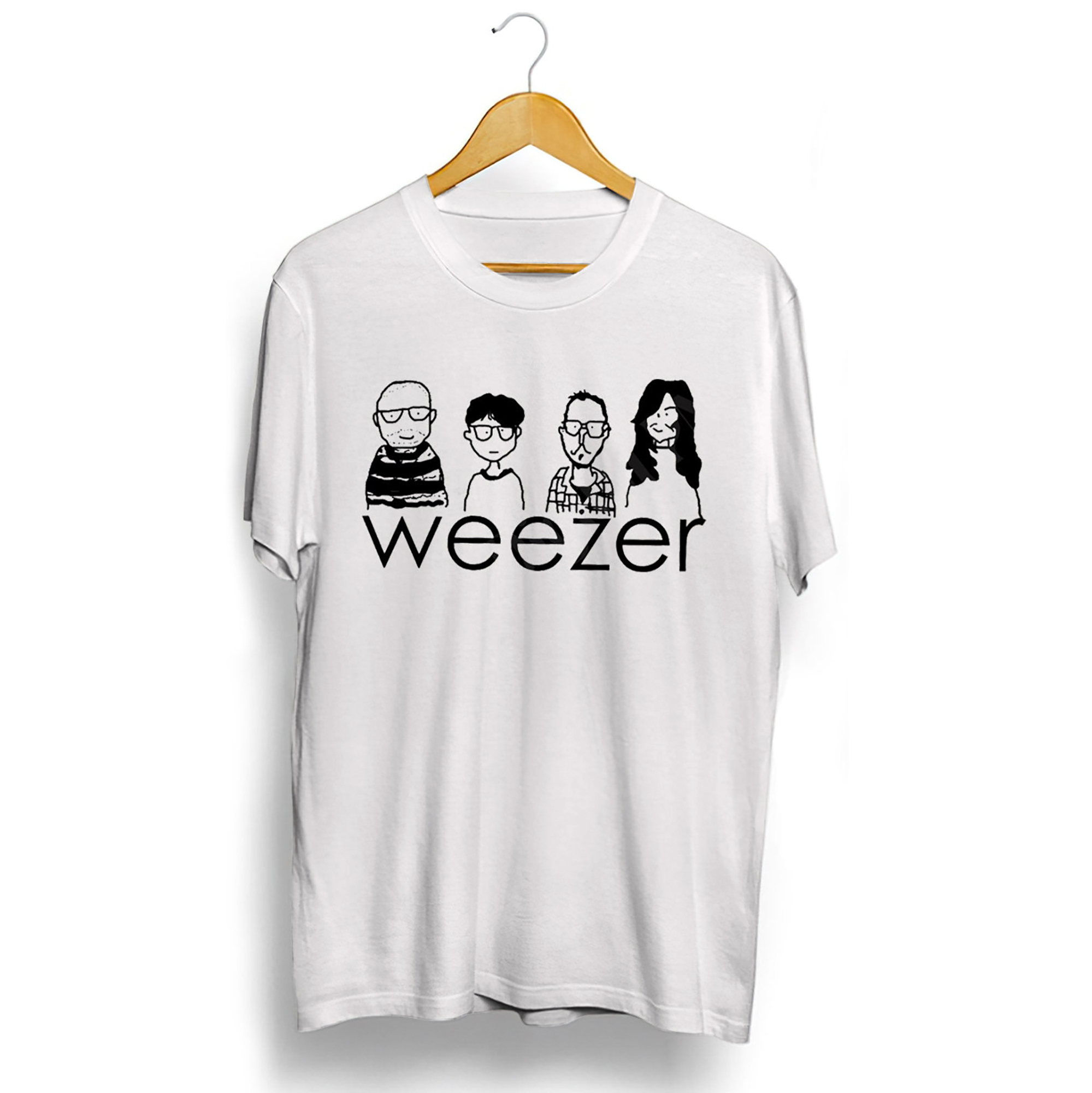 Weezer Vintage T-Shirt, Weezer Shirt, ConcerShirts, Weezer Indie Rock Roadtrip Concert Tee