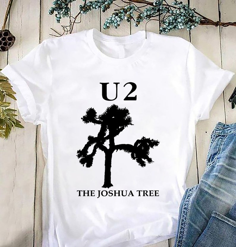 The Joshua Tree U2 Band T-Shirt, U2 Band 80S Music Shirt, U2 Band Vintage Shirt, U2 Rock Band Shirt, U2 Tour Merch