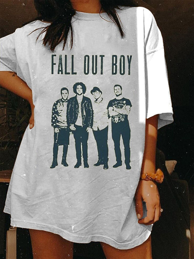 Fall Out Boy Shirt, Vintage Fall Out Boy Summer Tour Shirt, Fall Out Boy Tour Shirt
