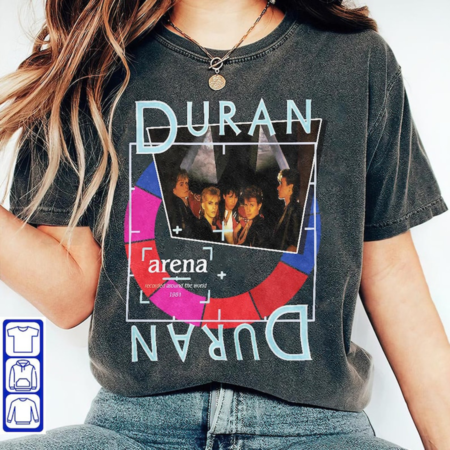Duran Duran Arena T-Shirt, Duran Duran Vintage T-Shirt, Duran Duran Tour TShirt