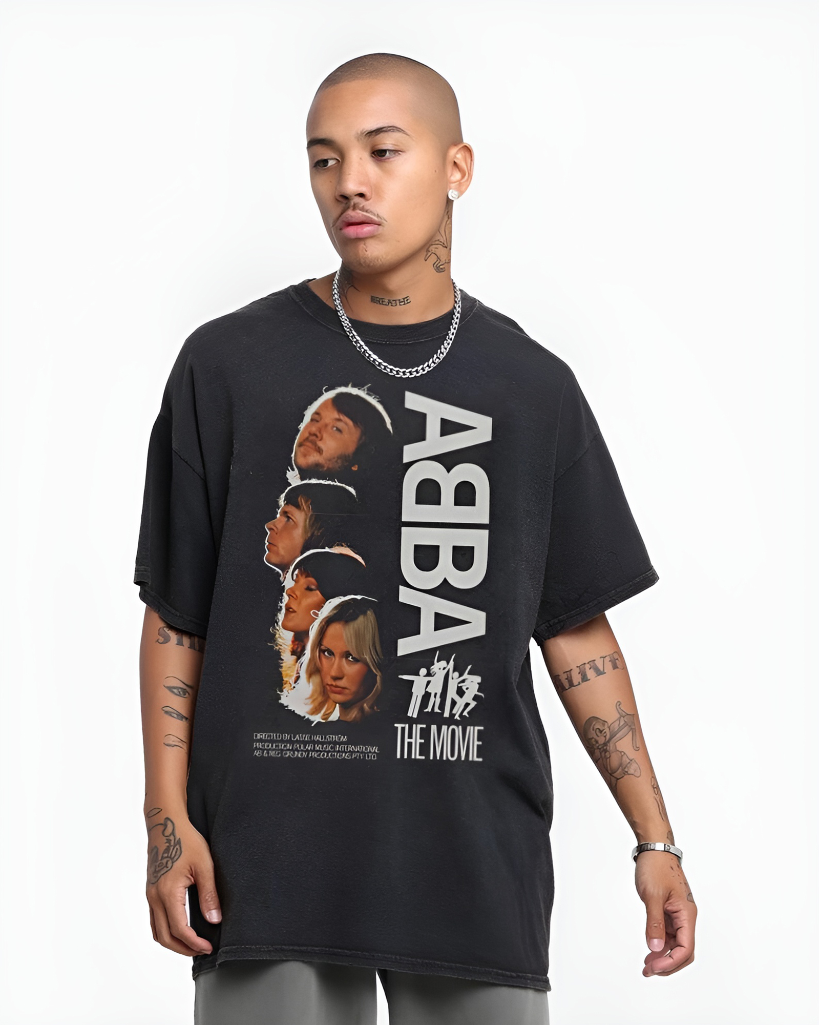 The Abba 1979 Shirt, The Abba T-Shirt, Retro Abba 1979 Uk Tour SweatShirt