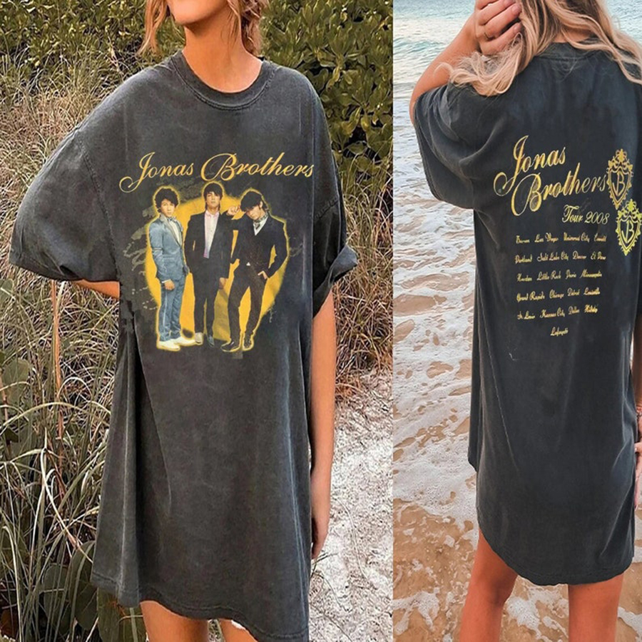Vintage Jonas Brothers Tour Shirt 2008