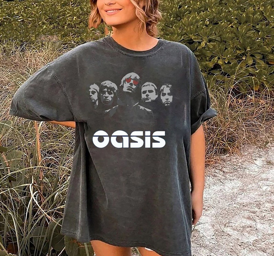 Oasis Shirt Vintage, 90S Oasis Shirt, Oasis Merch, Oasis Tour Shirt