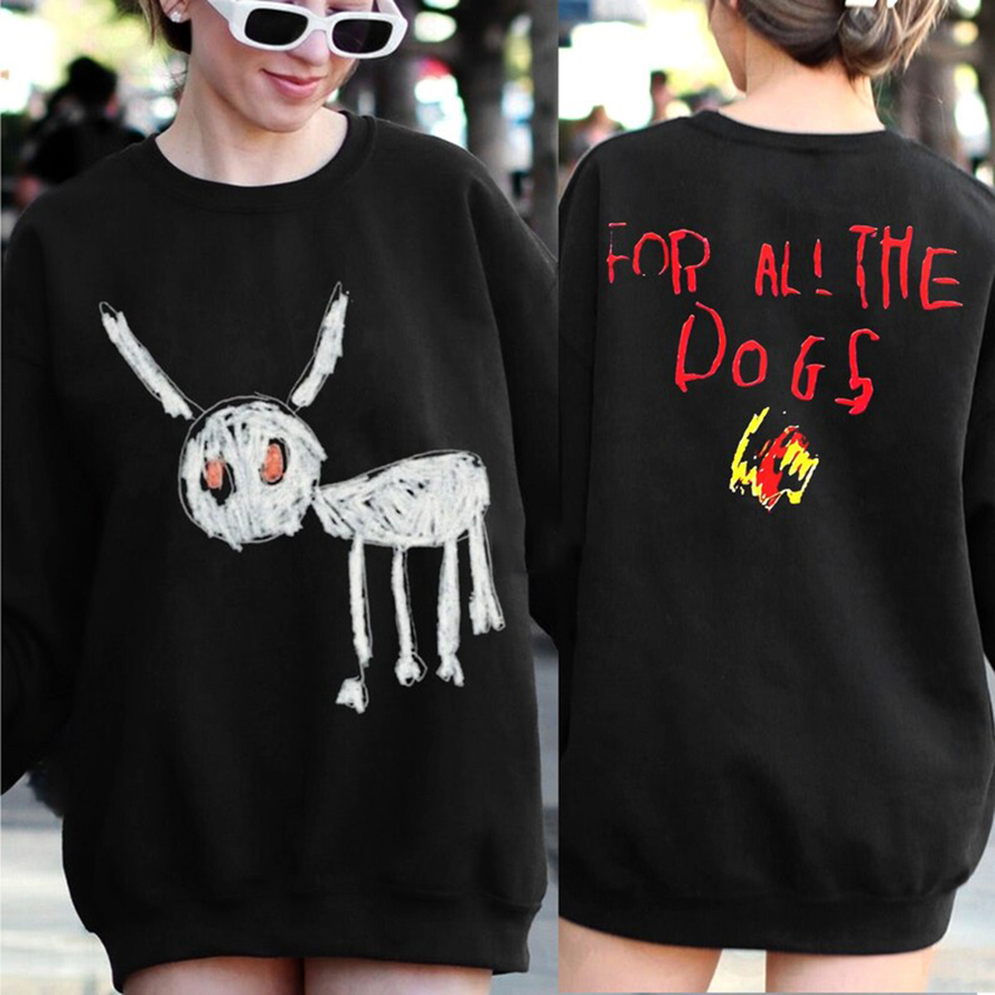 Drake Sweatshirt, Drake Vintage Sweatshirt, Drake Vintage Tee, Drake For All The Dogs Sweatshirt