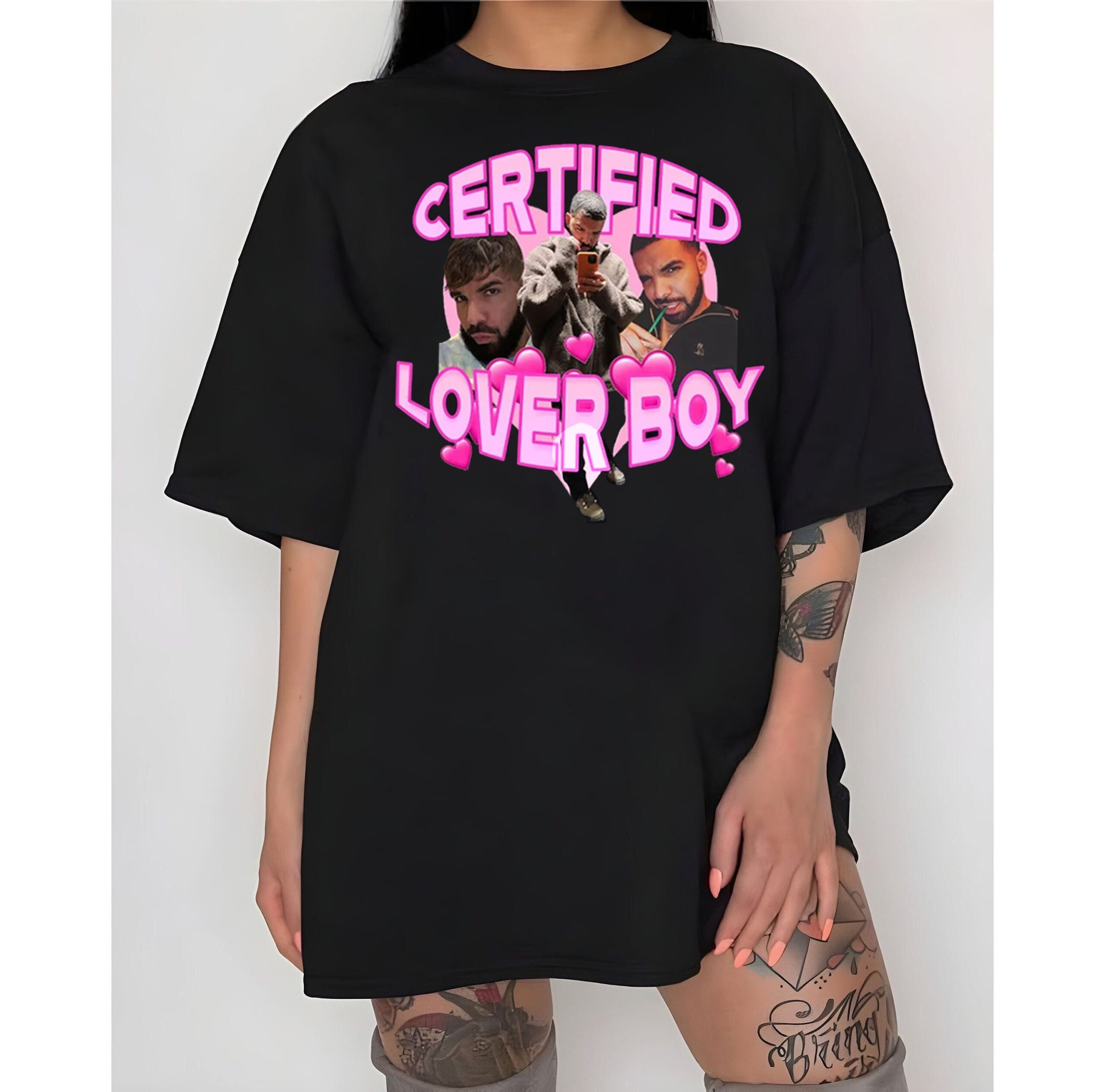 Vintage Drake Shirt, Certieide Lover Boy Shirt, Drake Rap Shirt