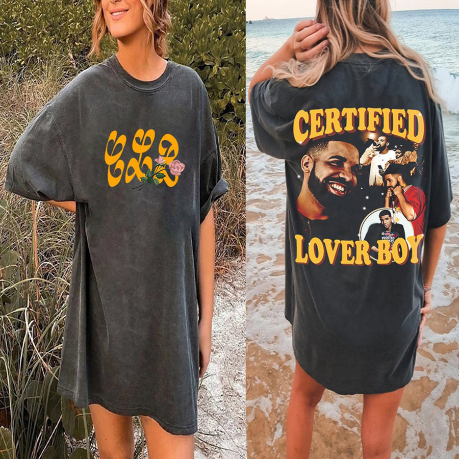 Vintage Drake T-Shirt, Drake Certified Lover Boy Shirt, Drake Rapper Shirt, Drake Tour Shirt, Drake Its All A Blur Tour 