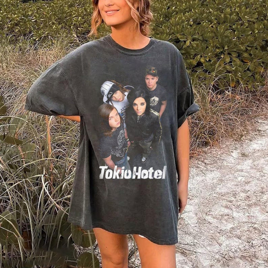Tokio Hotel Retro Vintage Band Tee Shirt, Tokio Hotel Shirt, Tokio Hotel Tee
