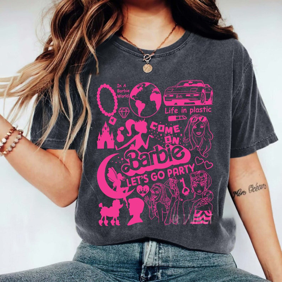 Margot Robbie Vintage Shirt SweatShirt, Margot Robbie Shirt, Margot Robbie Barbie Shirt