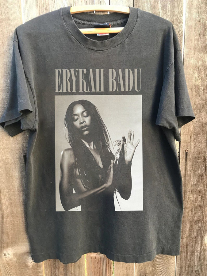 Erykah Badu Shirt, Erykah Badu Vintage Shirt, Erykah Badu TShirt