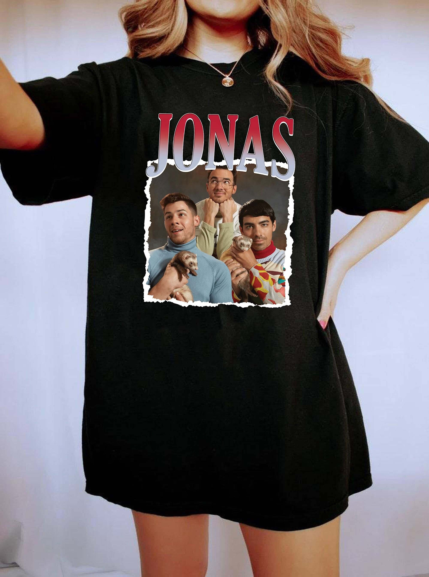 Retro Jonas Brothers Shirt, Nick Joe Kevin Jonas Shirt, Five Albums One Night Tour Shirt, Jonas 90S Tee