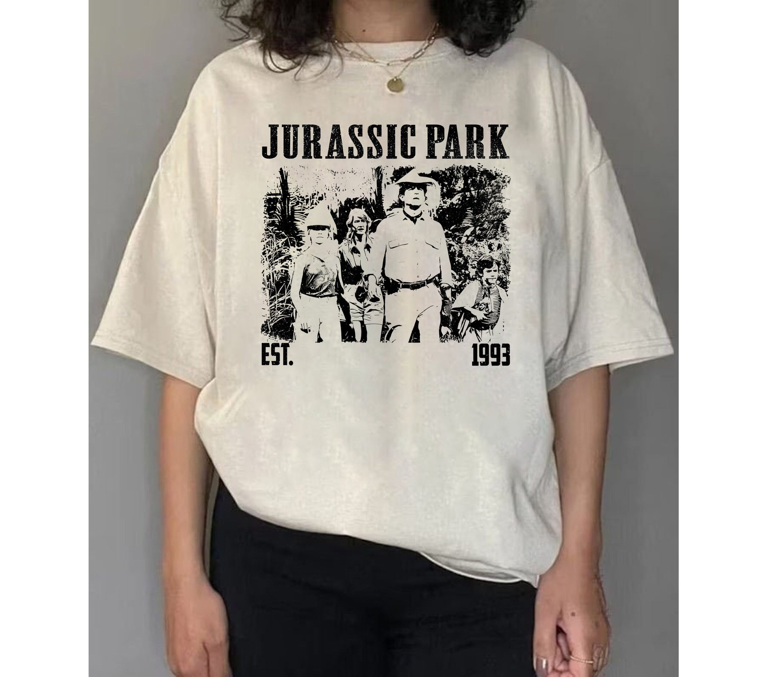 Jurassic Park Shirt, Retro Jurassic Park Movie 1993 Shirt