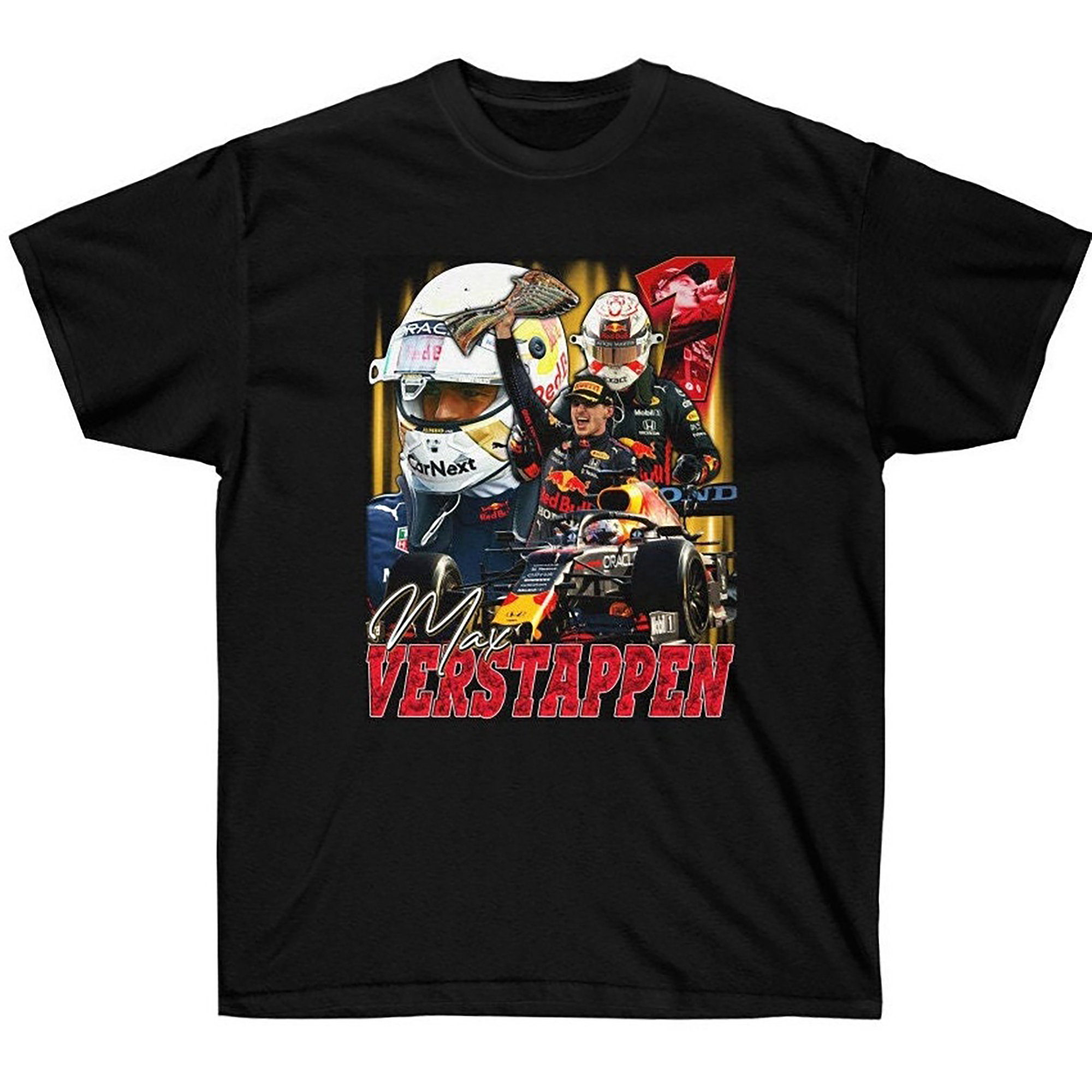 Vintage Bootleg Max Verstappen Rap T-Shirt, Rapper Shirt, Formula 1 TShirt