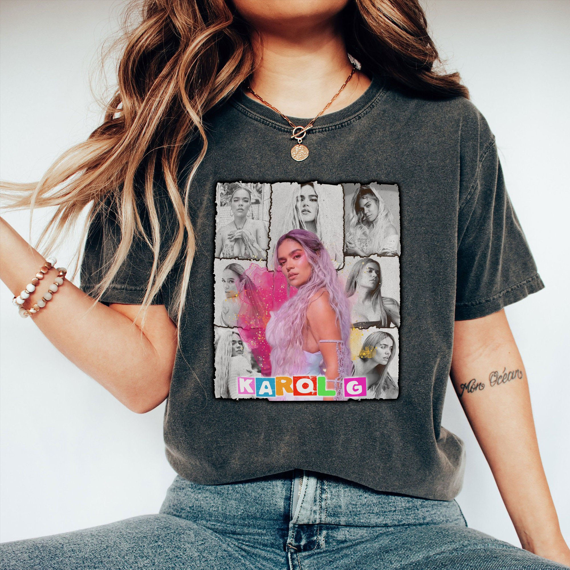 Karol G Vintage TShirt, Karol G TShirt, Maana Ser Bonito Tour Shirt, Mana Sera Shirt