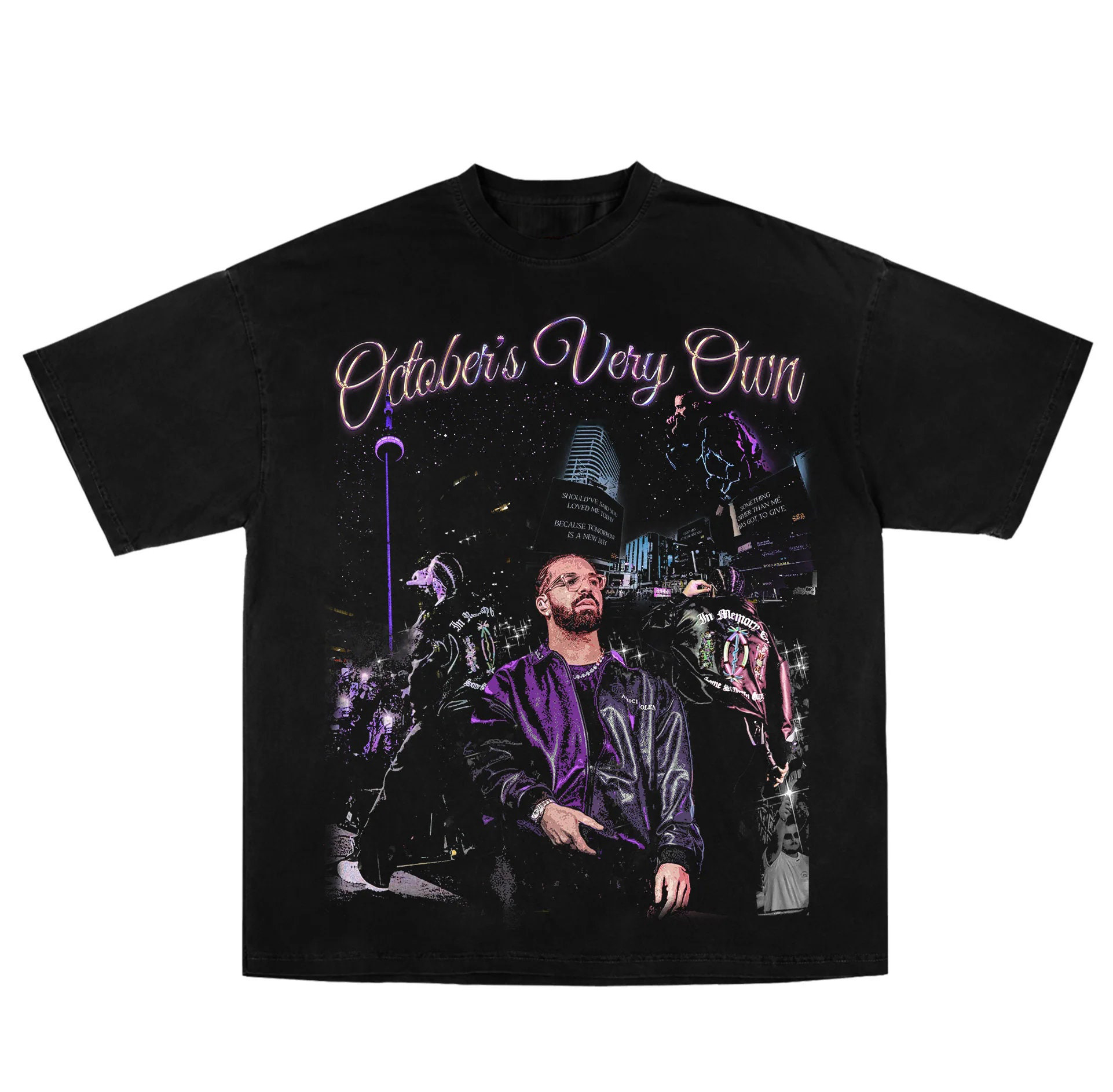 Drake Shirt, Octobers Very Own Drake Tee, Drake Graphic Tee, Vintage 90S Bootleg Shirt