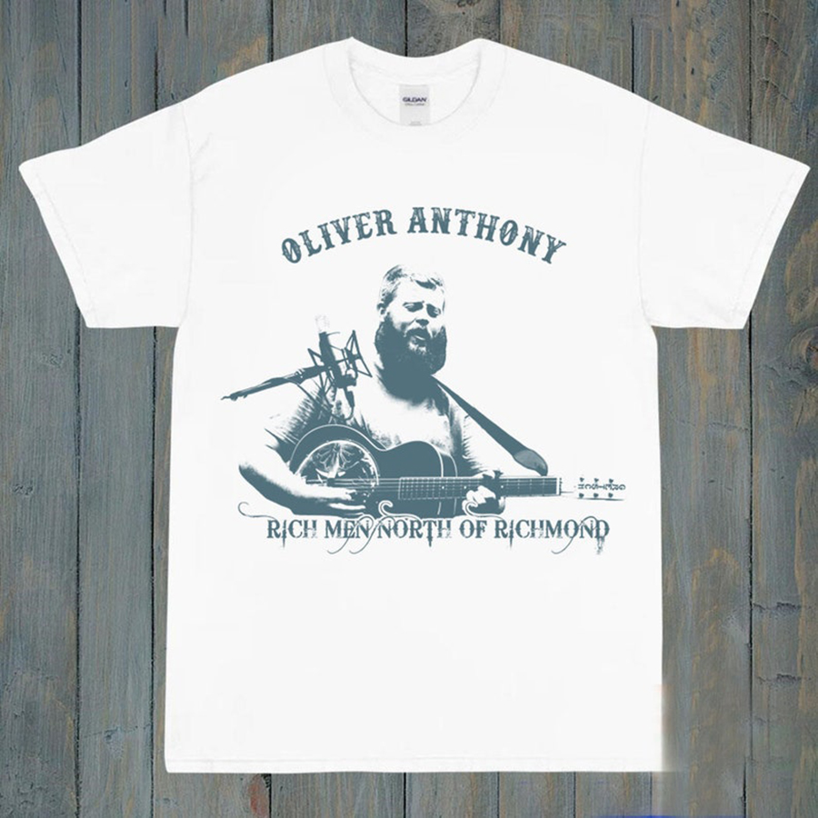 Vintage Oliver Anthony T-Shirt, Rich Men North Of Richmond Shirt, Oliver Anthony Song Shirt, Oliver Anthony Merch