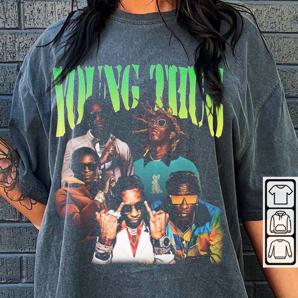 Young Thug Vintage Shirt, Retro Y2K American Rapper Shirt, Music Shirt