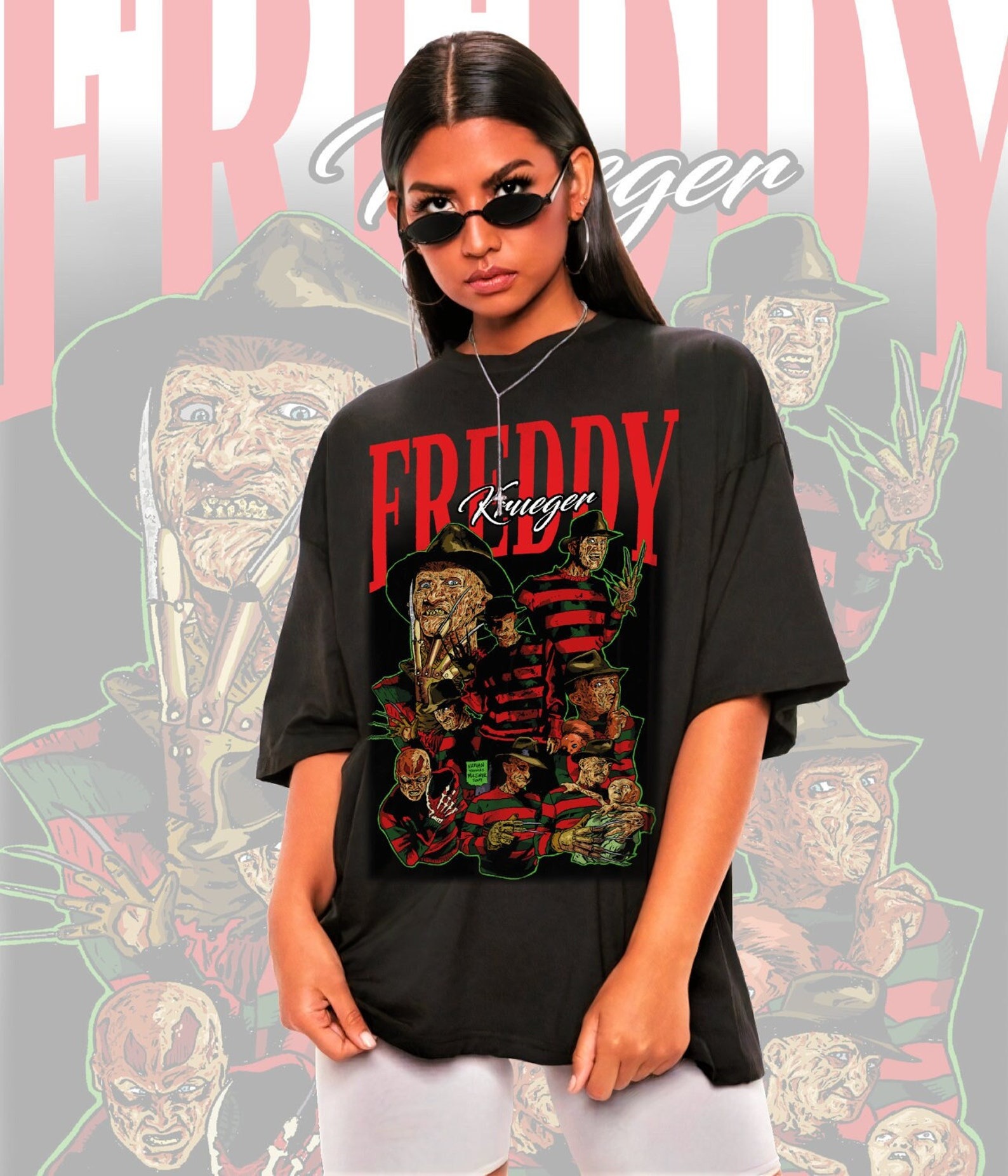 Retro Freddy Krueger Shirt, Freddy Krueger Shirt, Nightmare On Elm StreeShirt