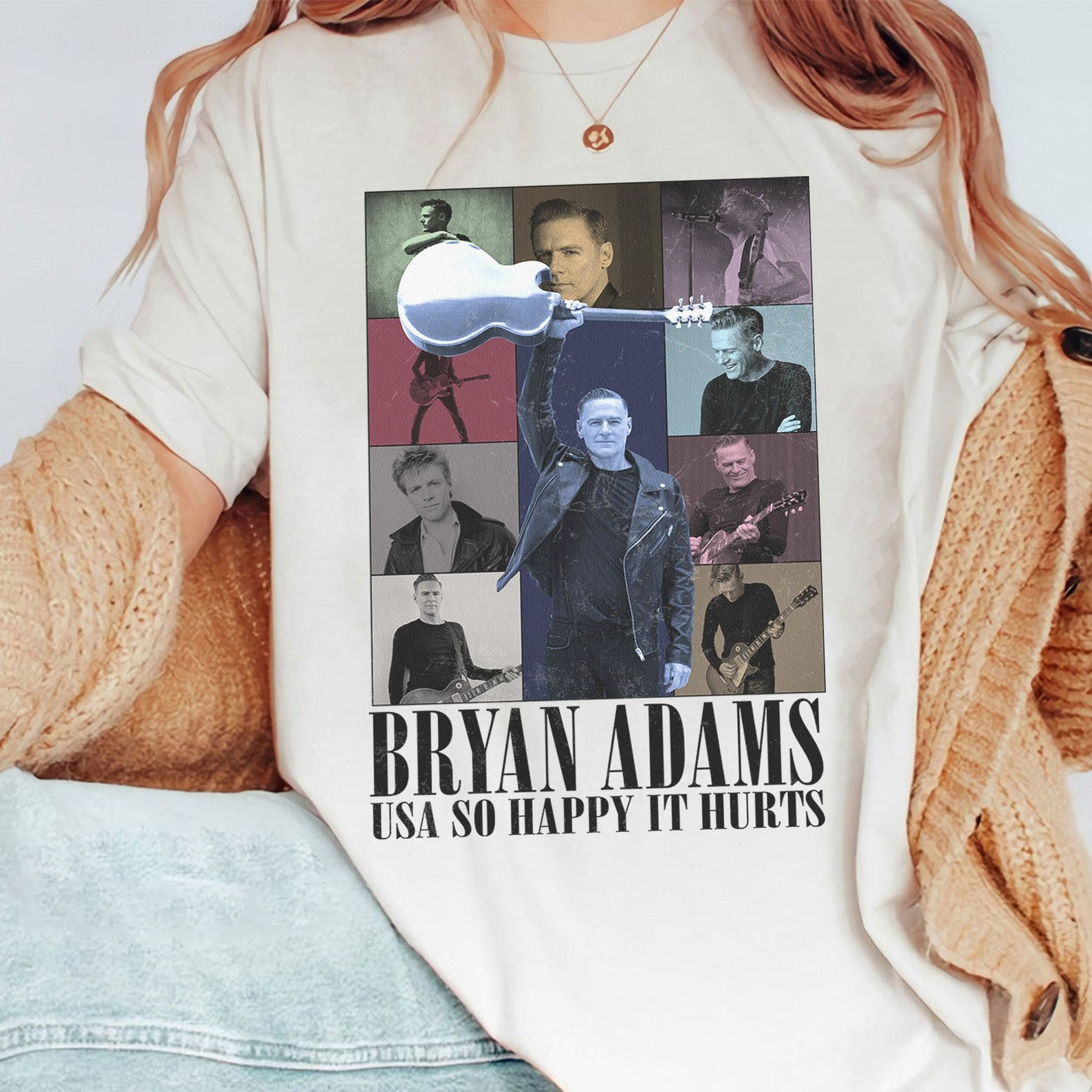 Retro Bryan Adams The Eras Tour Shirt, Bryan Adams Shirt, Bryan Adams Homage Shirt